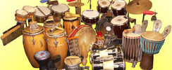 Herve Guinand  - Cours de percussions - Djembe, Congas, Bongos, Cajon, Hang