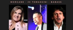 Spectacle cabaret / café-théâtre - Humour, chanson, magie avec Babass, Morgane et JC Tomassini