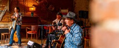 Le groupe Mary-Lou en trio