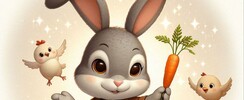 Grand Petit Lapin et la carotte magqiue