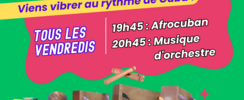 Cuba Cultura  - Percussion Cubaine tous les Vendredis 