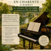 Toussaint, stage de piano, 3 jours intensifs 